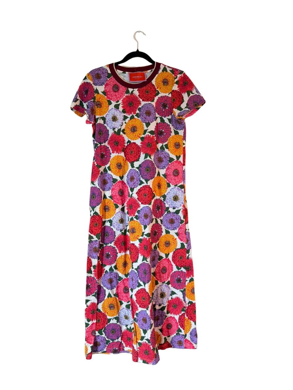 La DoubleJ Sporty Swing Dress in Zinnia Floral Print - Picture 2 of 7